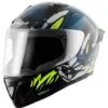 VEGA Bolt Bunny Black M Blue Gloss Helmet